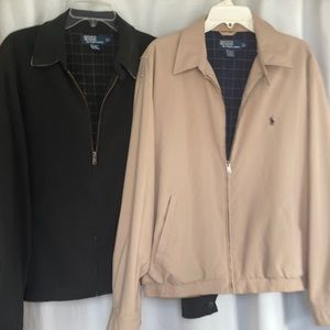2 Polo by Ralph Lauren jackets..size L